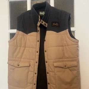 Howler Bros Quilted Vest with Corduroy Detailing